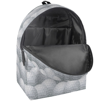 Big Golf Ball Pattern Print Backpack