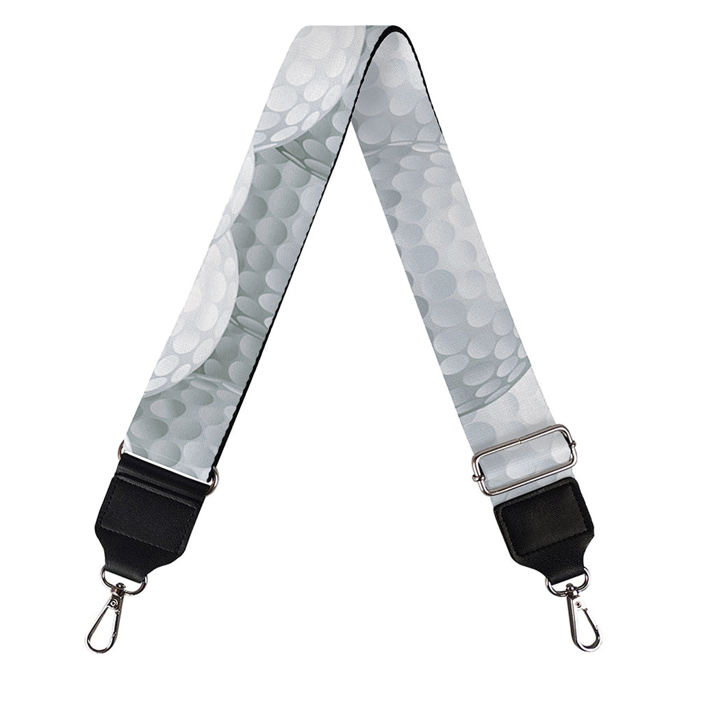 Big Golf Ball Pattern Print Bag Strap