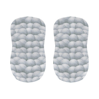 Big Golf Ball Pattern Print Bar Stool Covers