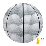 Big Golf Ball Pattern Print Basketball