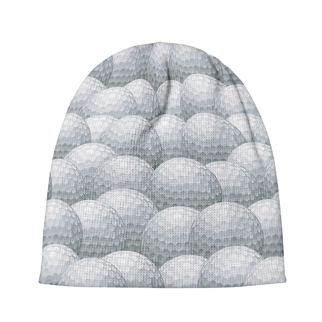 Big Golf Ball Pattern Print Beanie