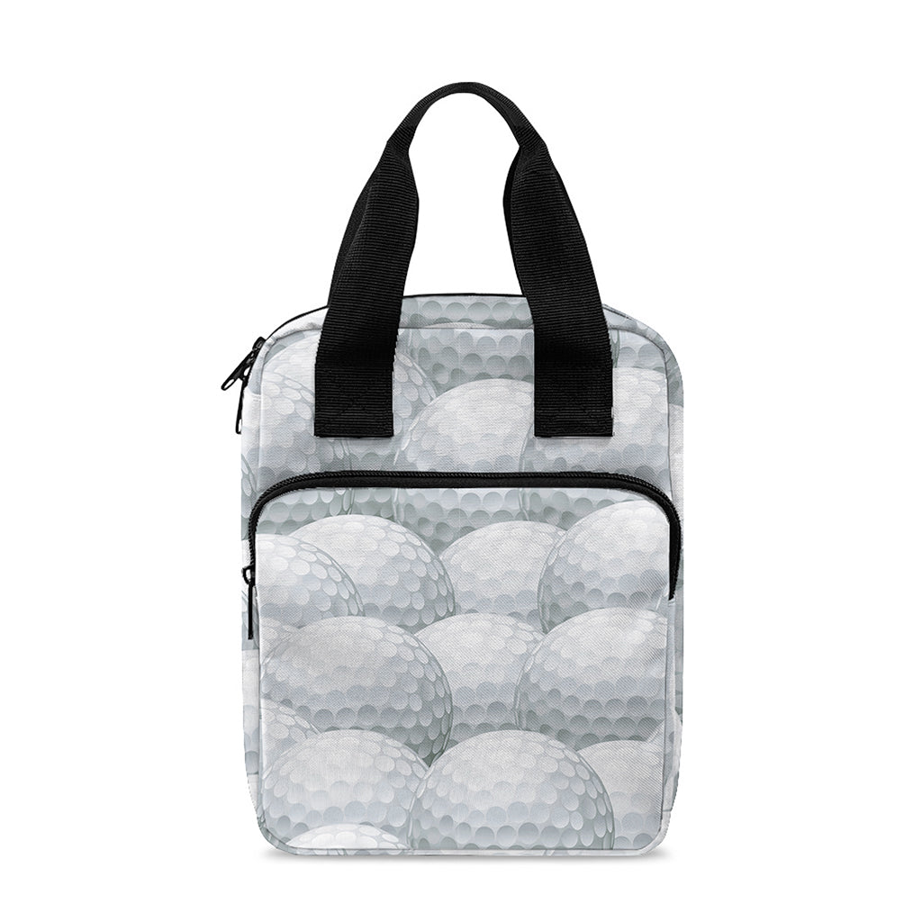 Big Golf Ball Pattern Print Bible Tote Bag