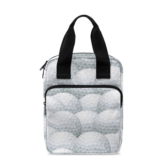 Big Golf Ball Pattern Print Bible Tote Bag