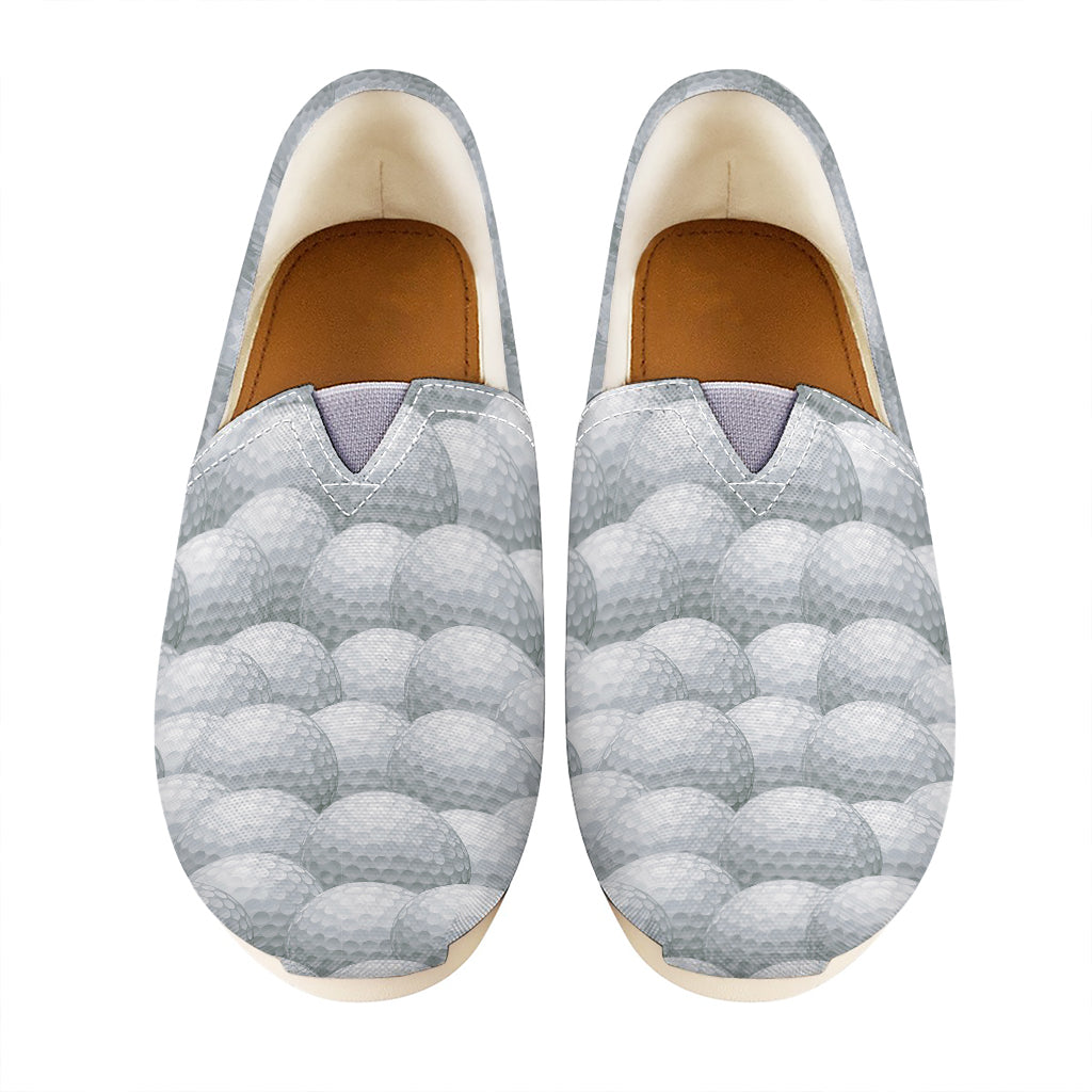 Big Golf Ball Pattern Print Casual Shoes