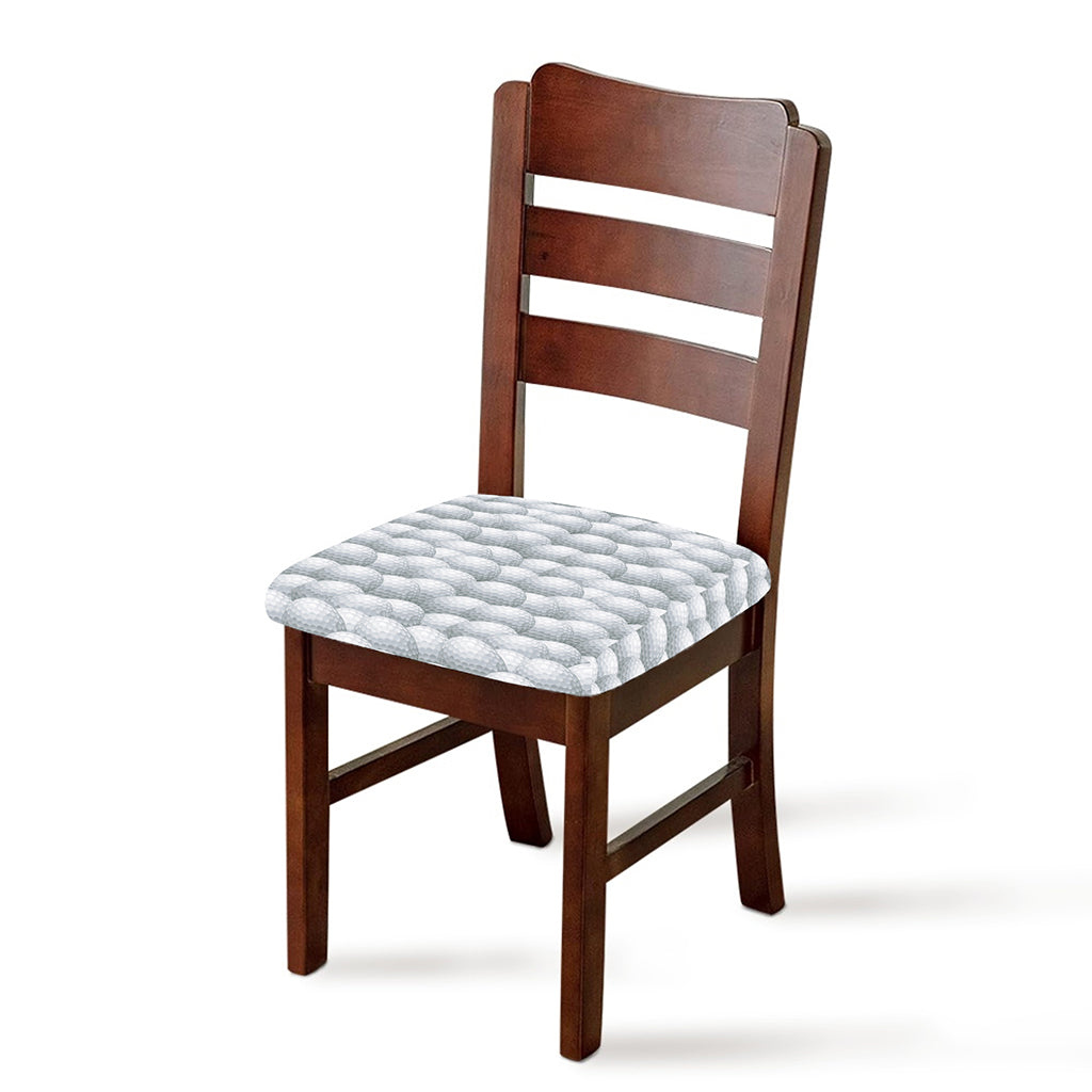 Big Golf Ball Pattern Print Chair Cushion Cover
