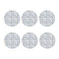 Big Golf Ball Pattern Print Coaster Set