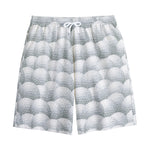 Big Golf Ball Pattern Print Cotton Shorts