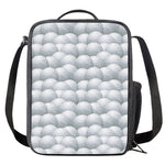 Big Golf Ball Pattern Print Crossbody Lunch Bag