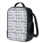 Big Golf Ball Pattern Print Crossbody Lunch Bag
