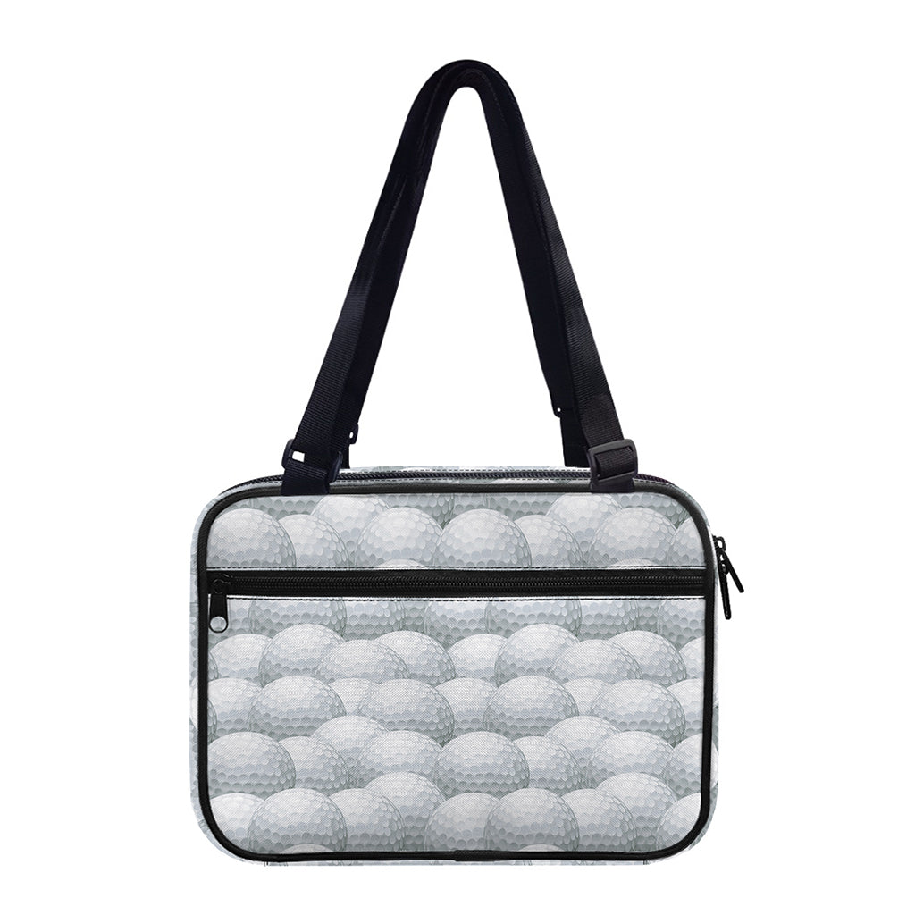 Big Golf Ball Pattern Print Double Strap Bible Bag