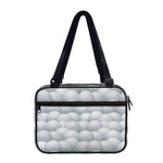 Big Golf Ball Pattern Print Double Strap Bible Bag