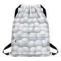 Big Golf Ball Pattern Print Drawstring Backpack