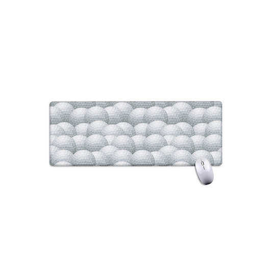 Big Golf Ball Pattern Print Extended Mouse Pad