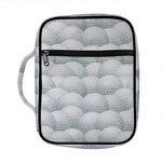 Big Golf Ball Pattern Print Front Pocket Bible Bag