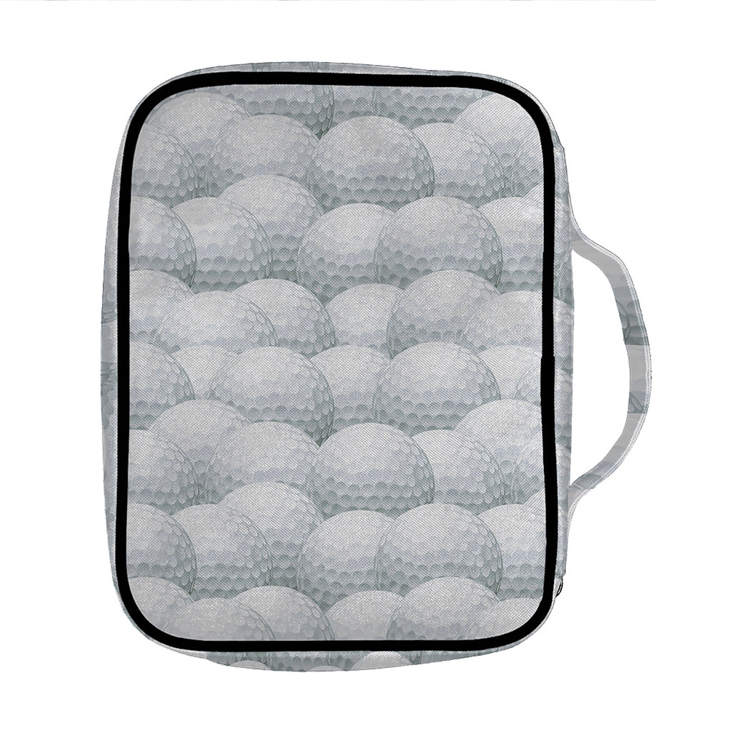 Big Golf Ball Pattern Print Front Pocket Bible Bag