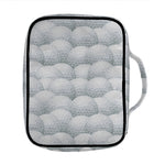 Big Golf Ball Pattern Print Front Pocket Bible Bag