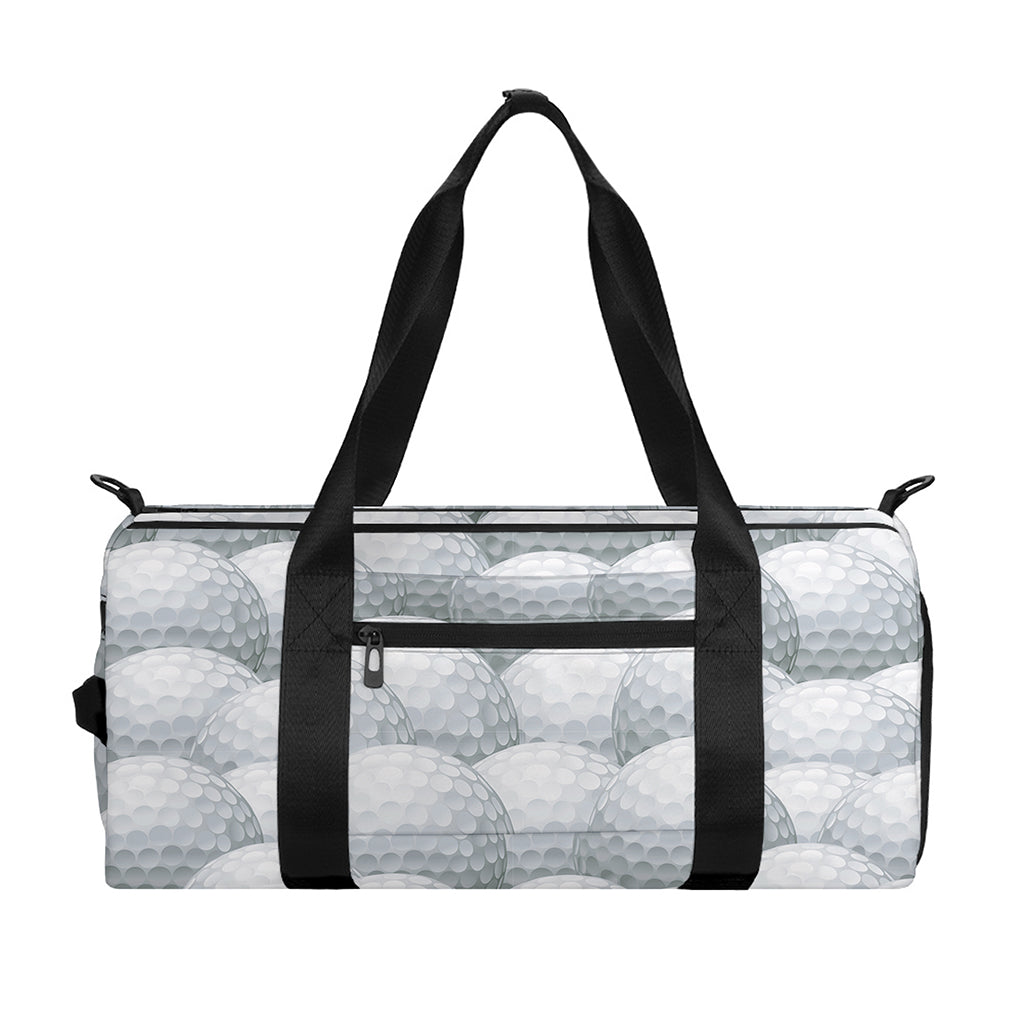 Big Golf Ball Pattern Print Gym Bag