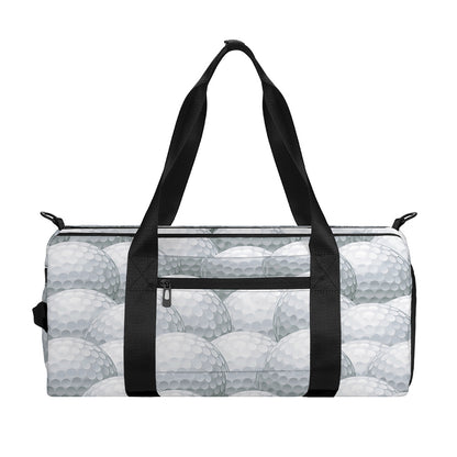 Big Golf Ball Pattern Print Gym Bag