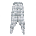Big Golf Ball Pattern Print Hammer Pants