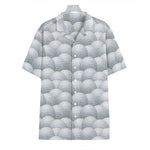 Big Golf Ball Pattern Print Hawaiian Shirt