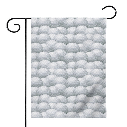 Big Golf Ball Pattern Print House Flag