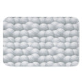 Big Golf Ball Pattern Print Indoor Door Mat