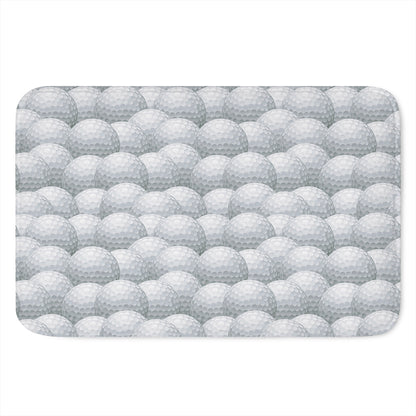 Big Golf Ball Pattern Print Indoor Door Mat