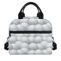 Big Golf Ball Pattern Print Insulated Lunch Bag
