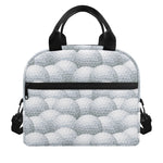 Big Golf Ball Pattern Print Insulated Lunch Bag