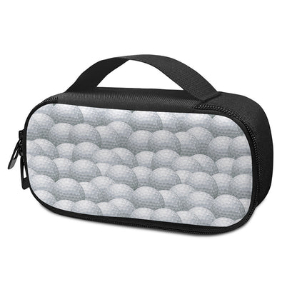Big Golf Ball Pattern Print Insulin Cooler Travel Case