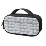 Big Golf Ball Pattern Print Insulin Cooler Travel Case
