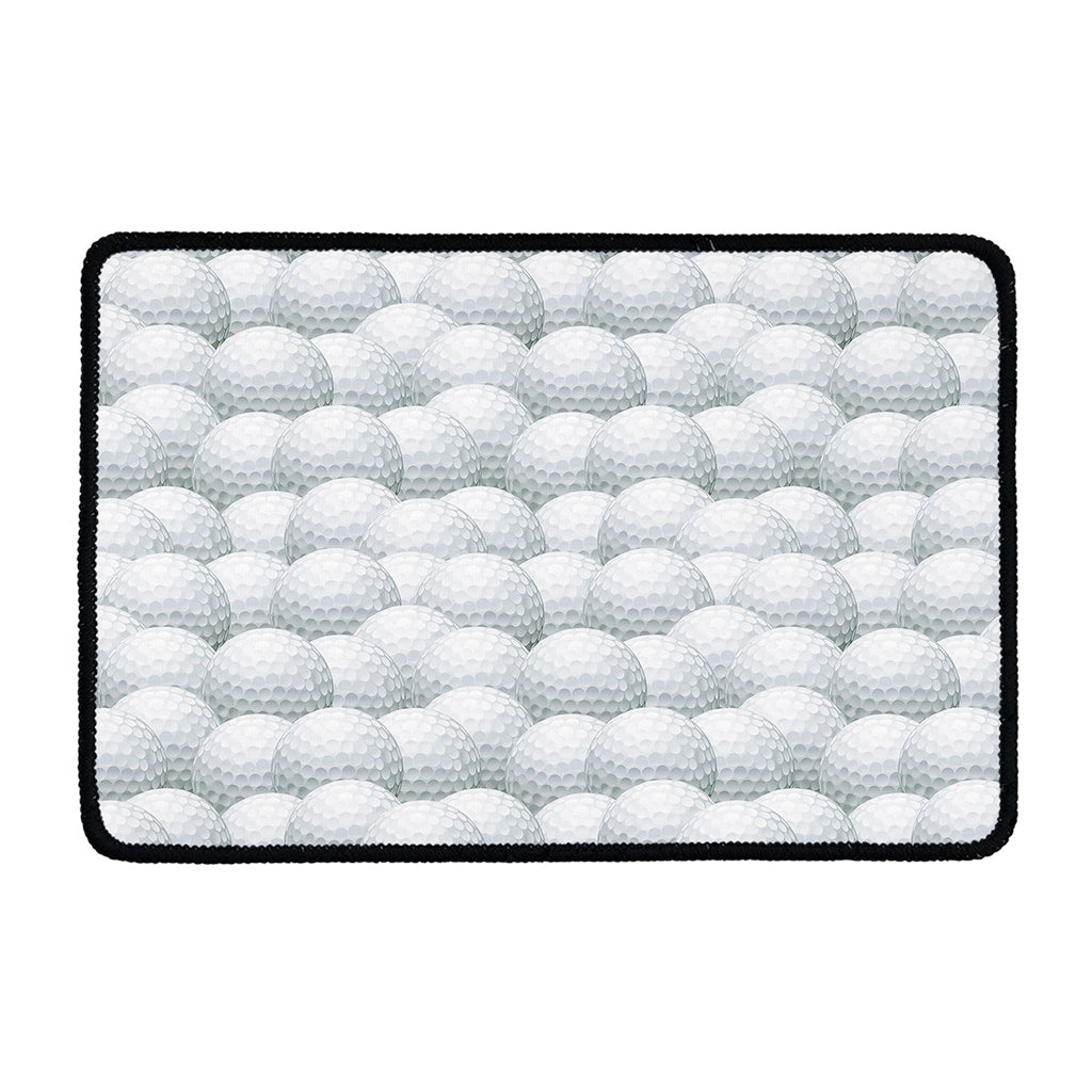 Big Golf Ball Pattern Print Kitchen Mat