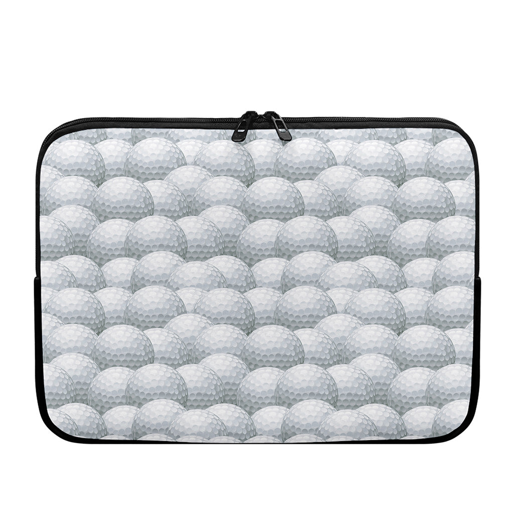Big Golf Ball Pattern Print Laptop Sleeve