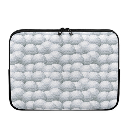 Big Golf Ball Pattern Print Laptop Sleeve