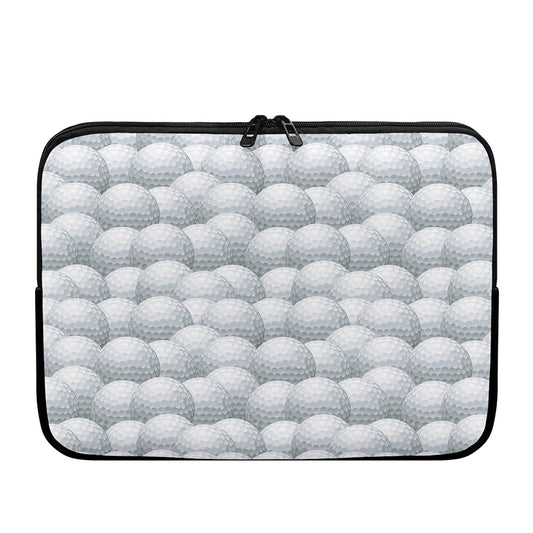 Big Golf Ball Pattern Print Laptop Sleeve