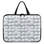 Big Golf Ball Pattern Print Laptop Sleeve With Handle