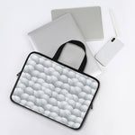 Big Golf Ball Pattern Print Laptop Sleeve With Handle