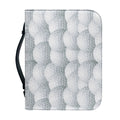 Big Golf Ball Pattern Print Leather Bible Cover