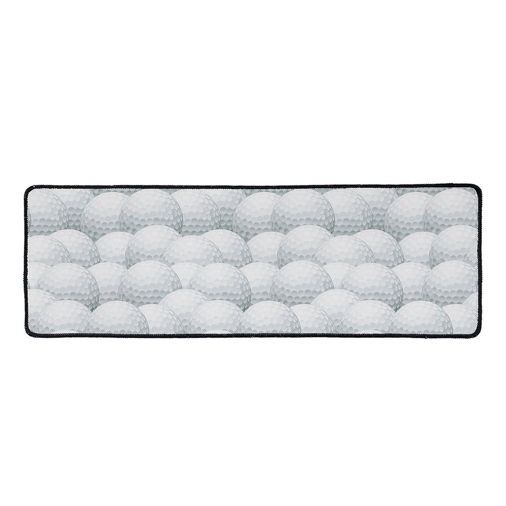 Big Golf Ball Pattern Print Long Kitchen Mat