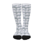 Big Golf Ball Pattern Print Long Socks