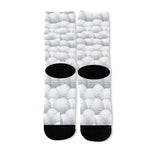 Big Golf Ball Pattern Print Long Socks