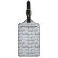 Big Golf Ball Pattern Print Luggage Tag