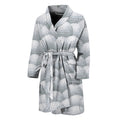 Big Golf Ball Pattern Print Men's Bathrobe
