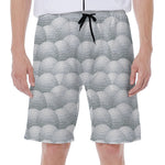 Big Golf Ball Pattern Print Men's Beach Shorts