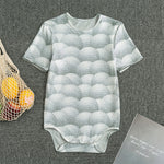 Big Golf Ball Pattern Print Men's Bodysuit