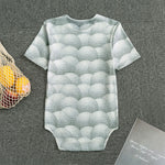 Big Golf Ball Pattern Print Men's Bodysuit