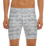 Big Golf Ball Pattern Print Men's Long Boxer Briefs