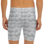 Big Golf Ball Pattern Print Men's Long Boxer Briefs