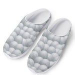 Big Golf Ball Pattern Print Mesh Casual Shoes