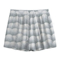 Big Golf Ball Pattern Print Mesh Shorts